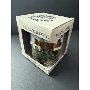 H. Hargrave The Champaign Station HIC Mug Nostalgia Americana Coffee Tea Cup